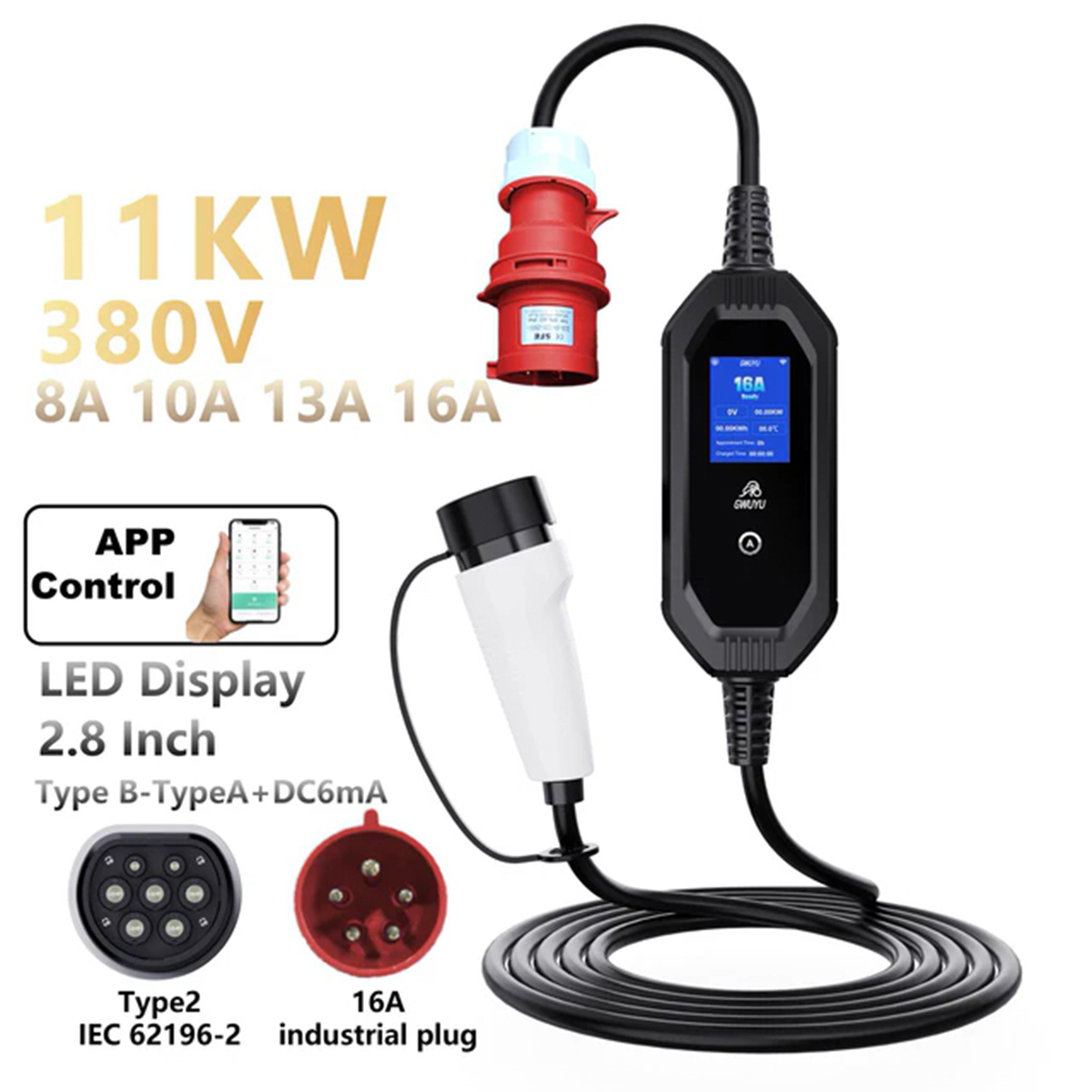 GWUYU M68 11KW-16 AMPER WİFİ Resim